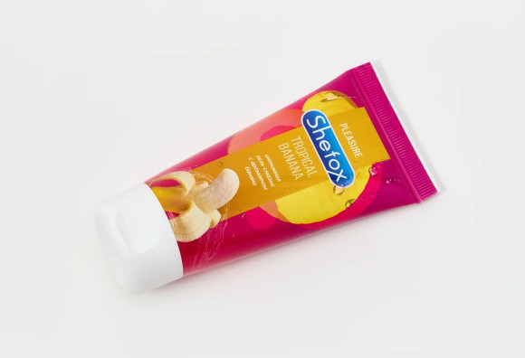 Интимная гель-смазка Shefox «Тропический банан» - 50 мл. Интимная гель-смазка Shefox «Тропический банан» - 50 мл.