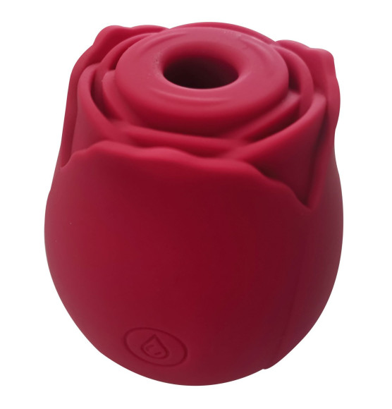 Изящный вакуумный стимулятор в форме розы
